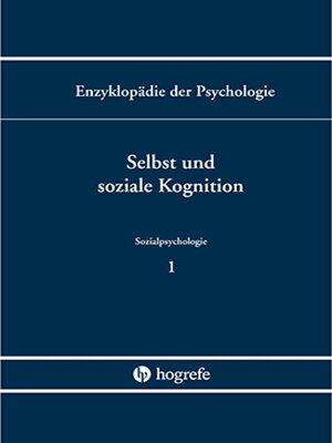 cover image of Selbst und soziale Kognition